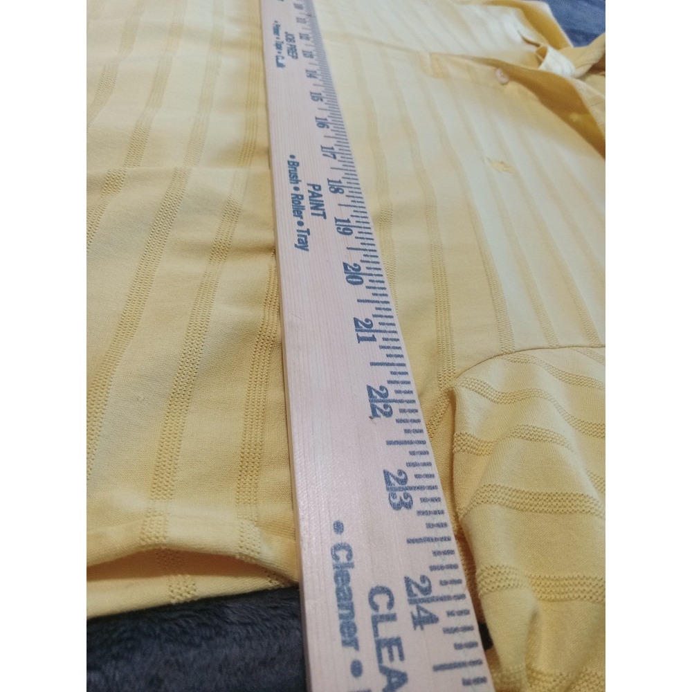 Polo Golf Ralph Lauren Polo Shirt‎ Men's XL Yellow LOGO - Picture 4 of 7